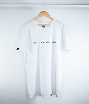 We Are All One -  Signature White Premium T-Shirt