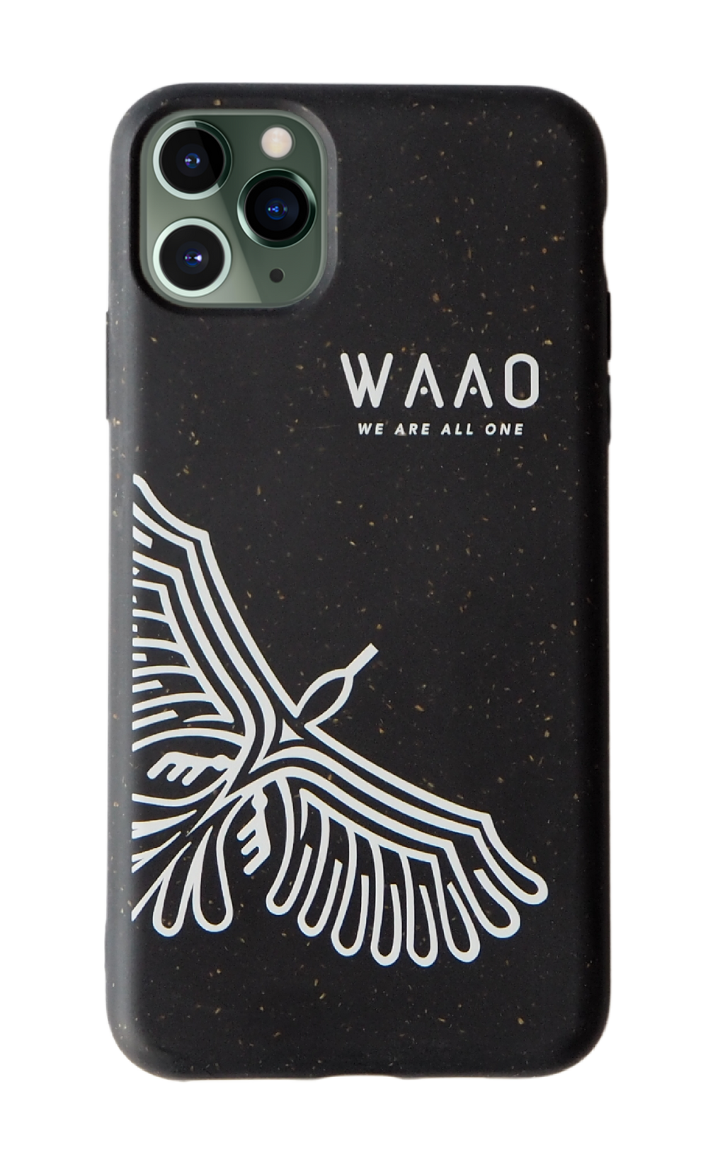 WAAO エコスマホケース - ブラック