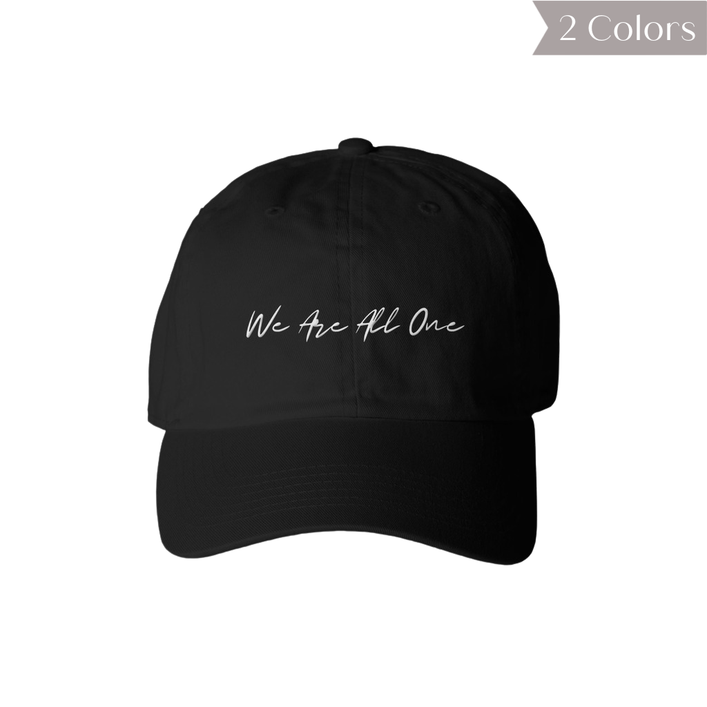 "We Are All One" Cotton Cap