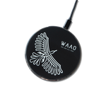 WAAO Black LED Wireless Charger