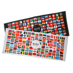 World Flags Lightweight Gym Towel 