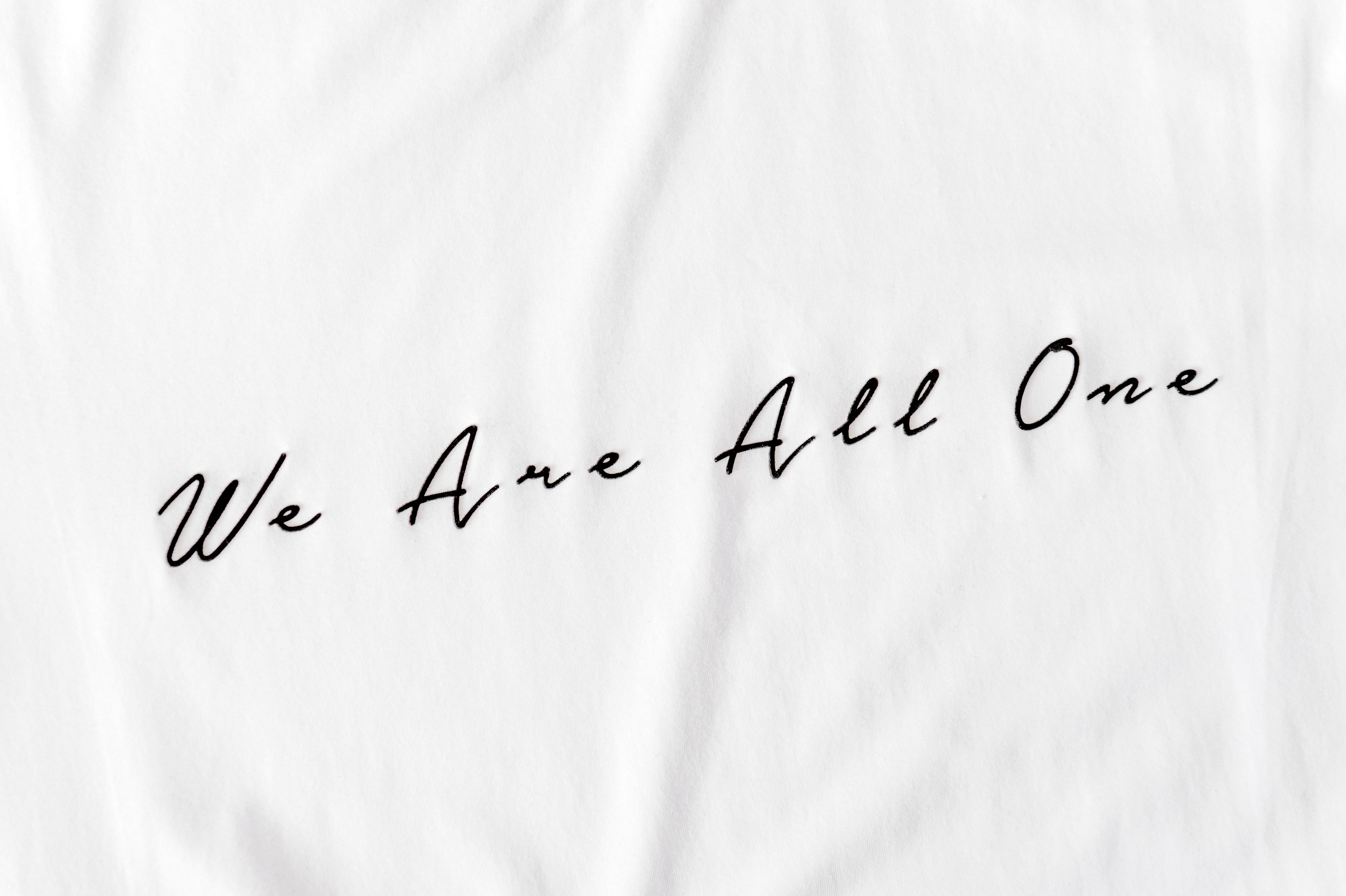 We Are All One - Signature White Premium T-Shirt