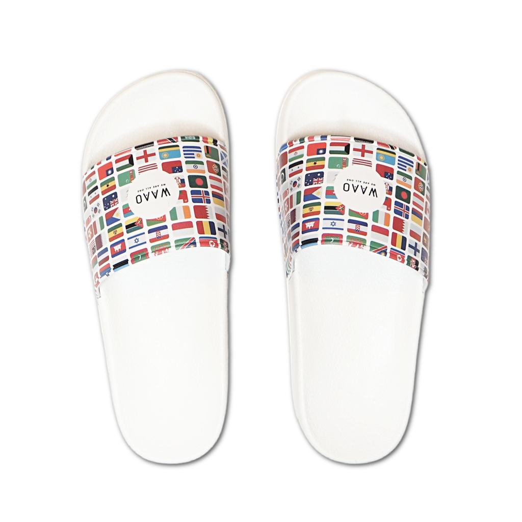 'WORLD FLAGS' Unisex Slides 