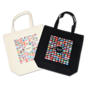 "World Flags" Canvas Tote bag