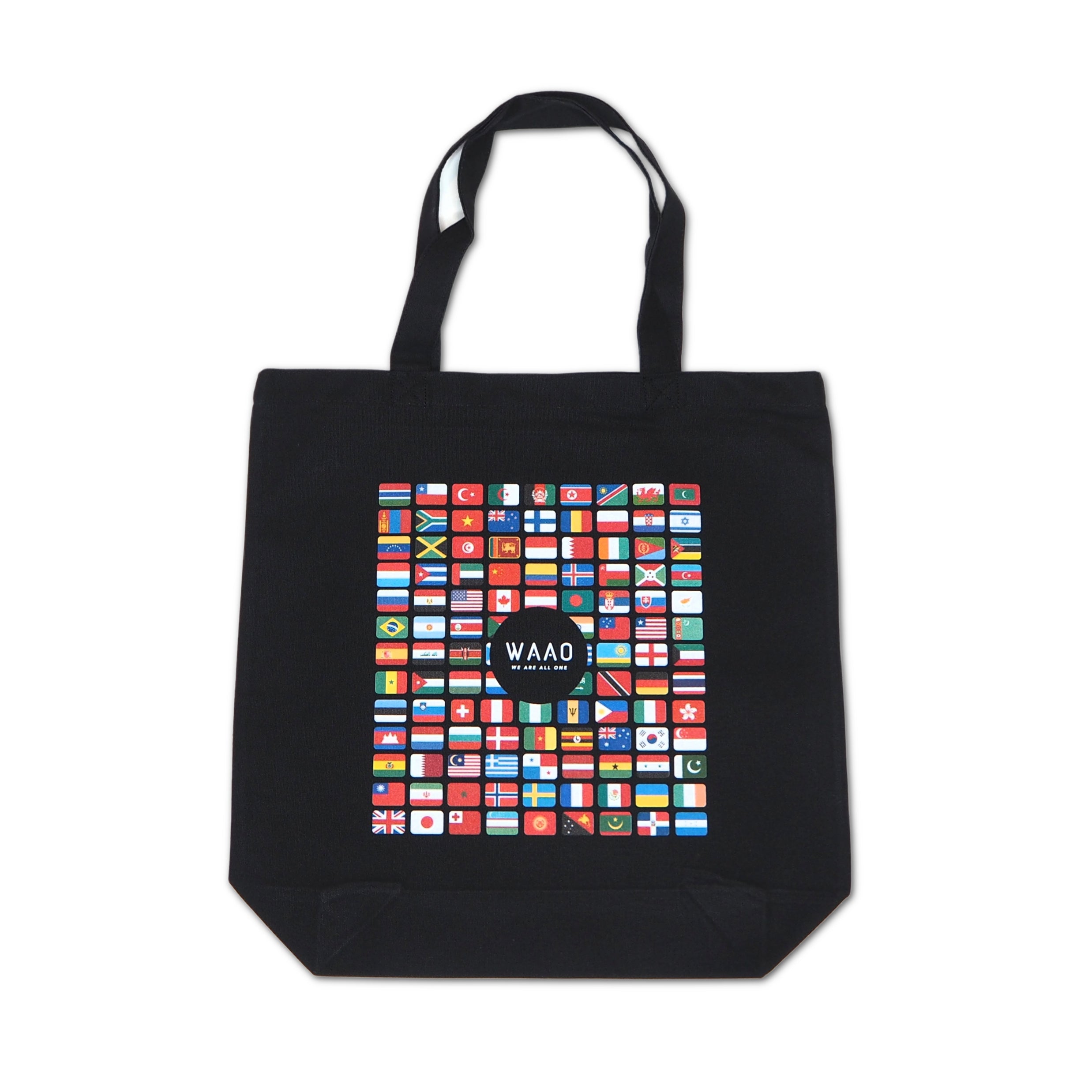 "World Flags" Canvas Tote bag
