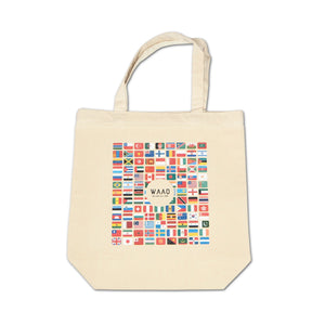 "World Flags" Canvas Tote bag