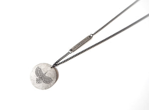 WAAO "Awareness" Necklace - Ancient Gray