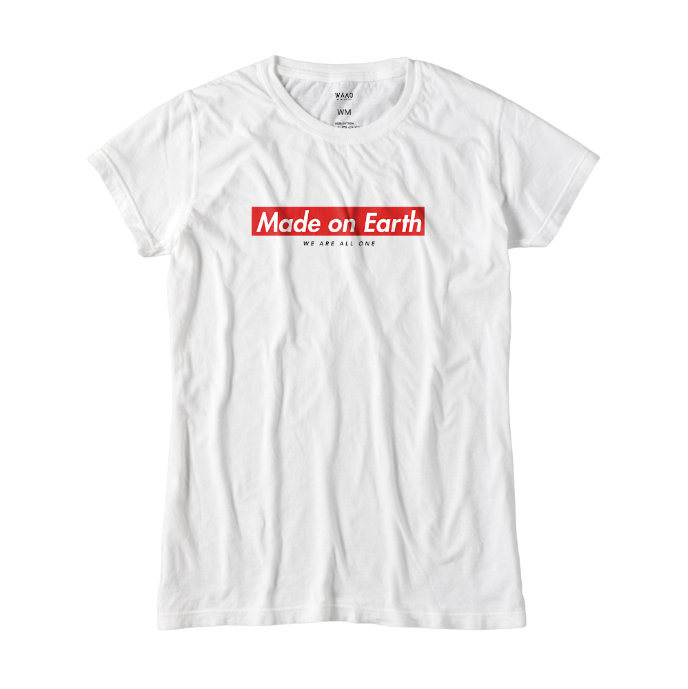 "Made on Earth" Women's Basic T-Shirt