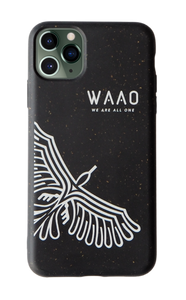 WAAO Eco-friendly Black Phone Case