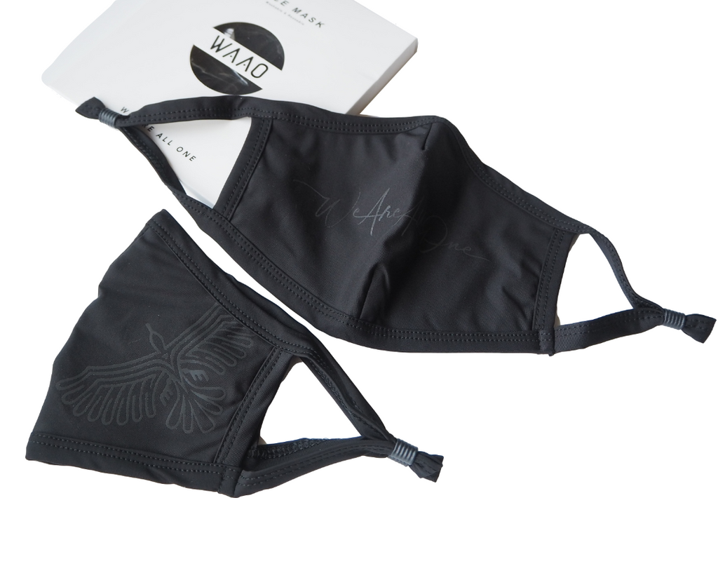 WAAO Mask Original (LTD ED) - Reflective Three-Layer Mask Set (Pack of 2)