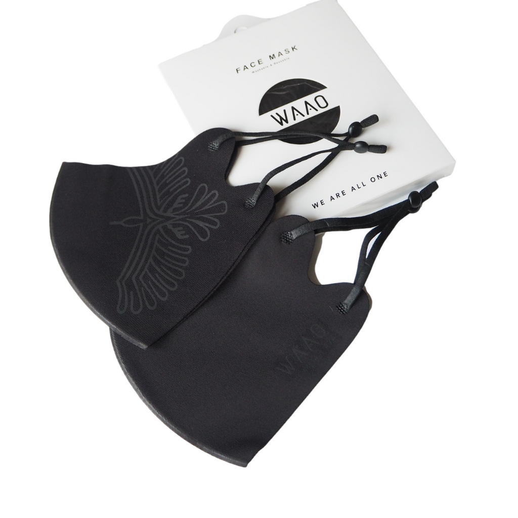 WAAO Mask Lite - Reflective Single-Layer Mask Set (Pack of 2)