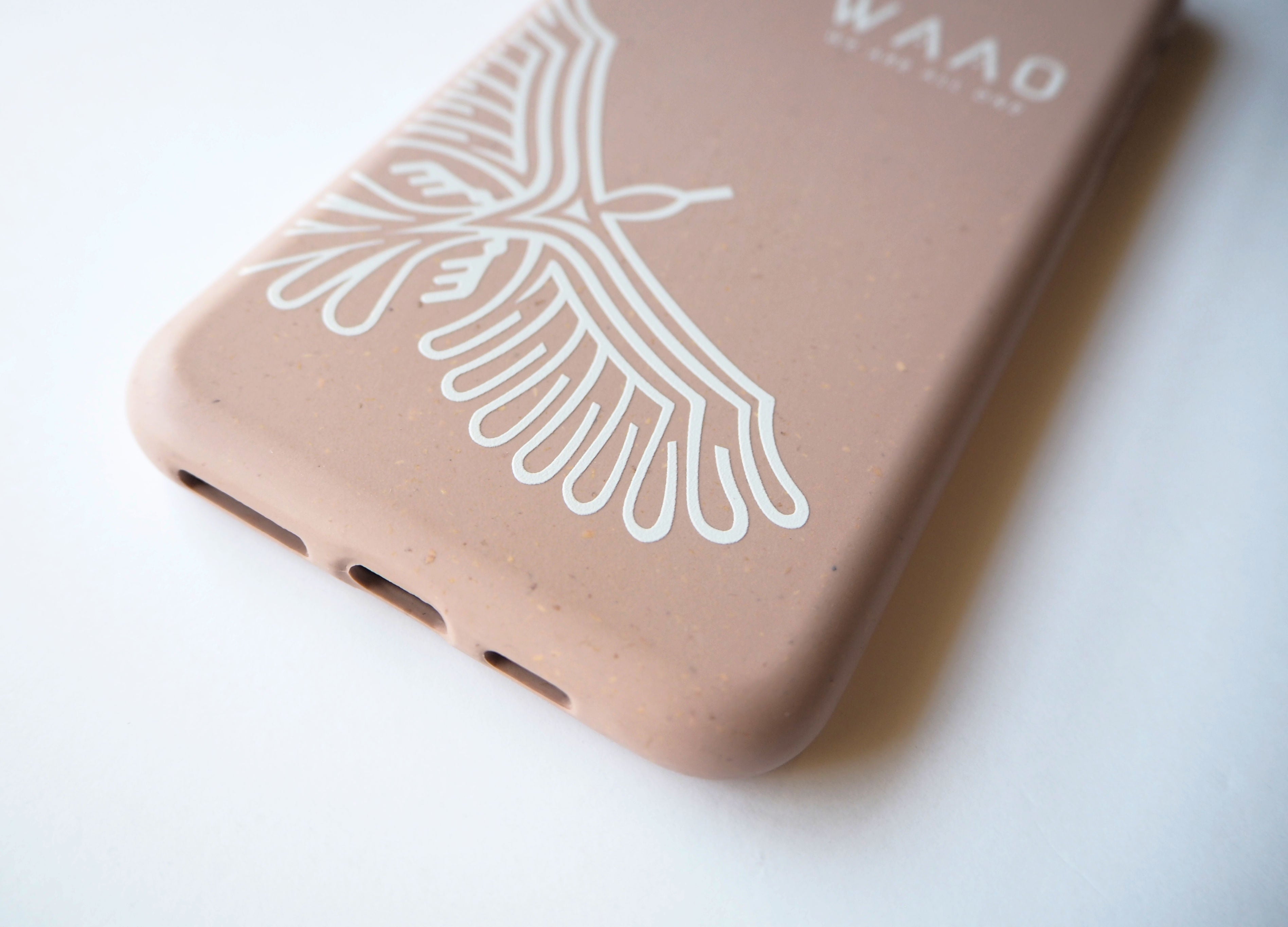 WAAO Eco-friendly Sand Pink Phone Case