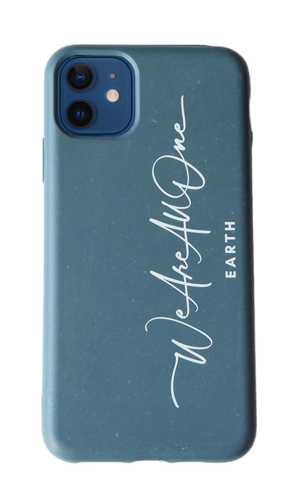 "We Are All One" Eco-friendly Blue Phone Case