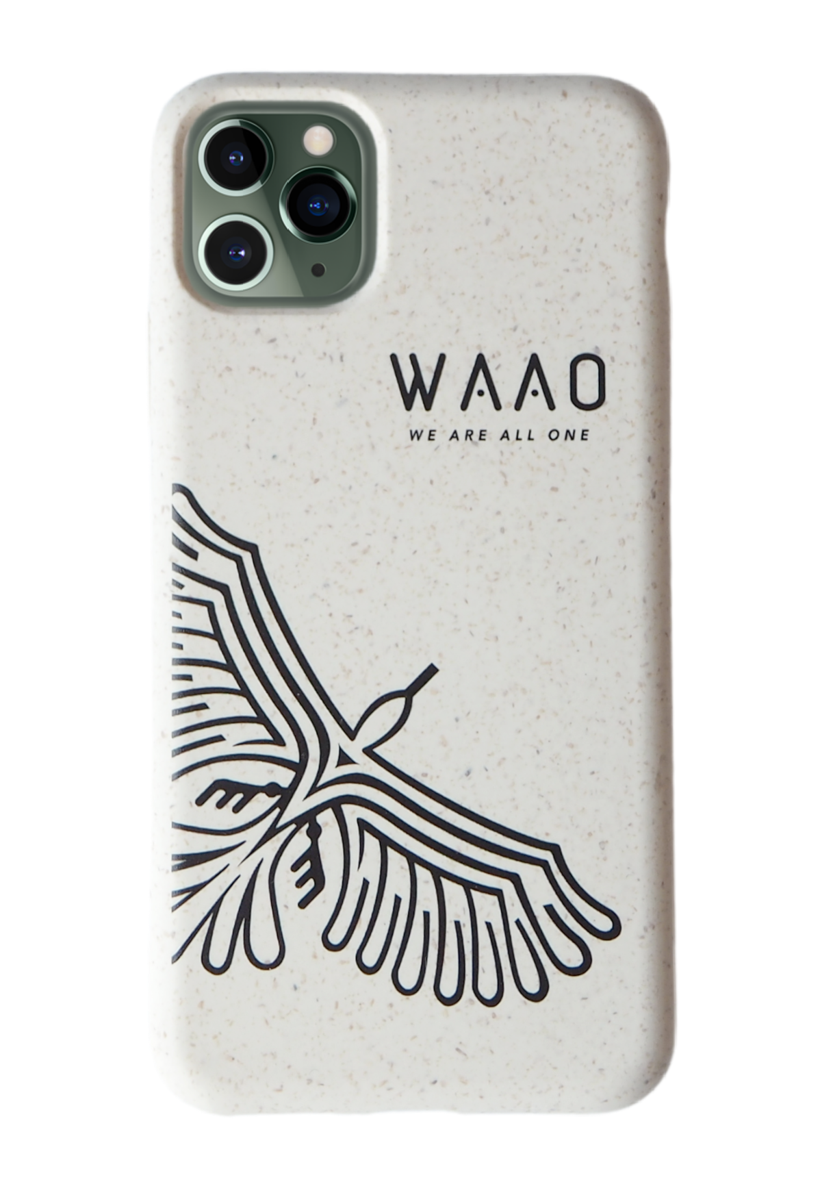 WAAO Eco-friendly White Phone Case