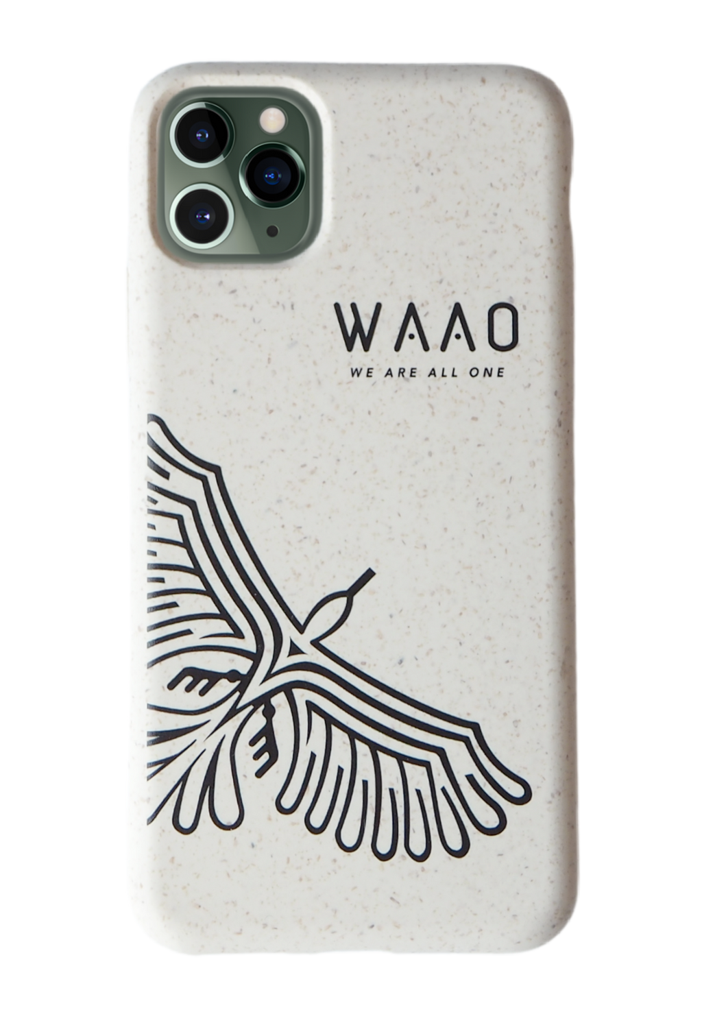 WAAO Eco-friendly White Phone Case
