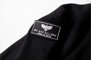 "We Are All One" - Signature Zipper Black Premium Hoodie